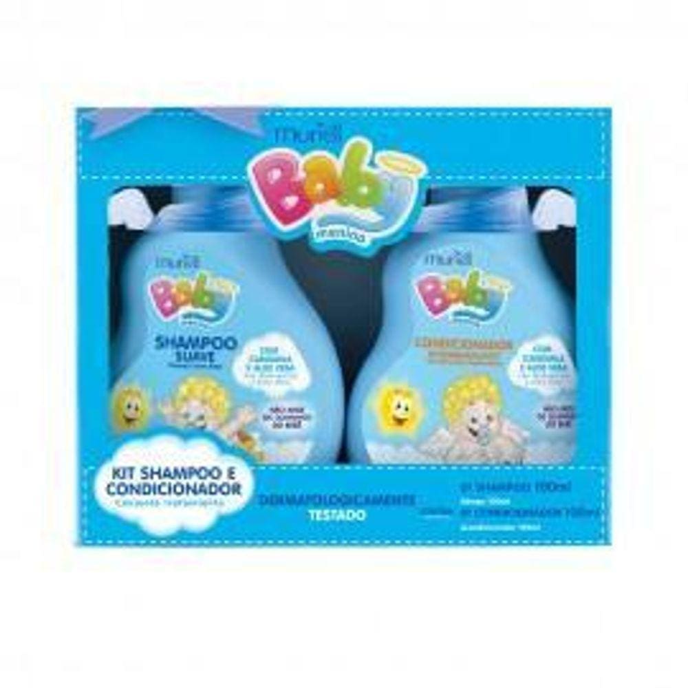 Kit Muriel Baby Sh+Cond Menino 100Ml