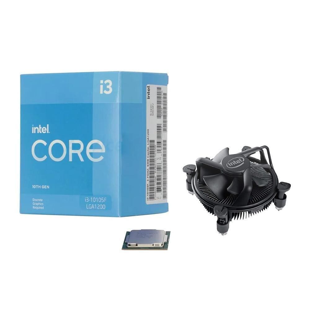 Processador Intel Core i3-10105F 3.7GHz (4.4GHz | Extra