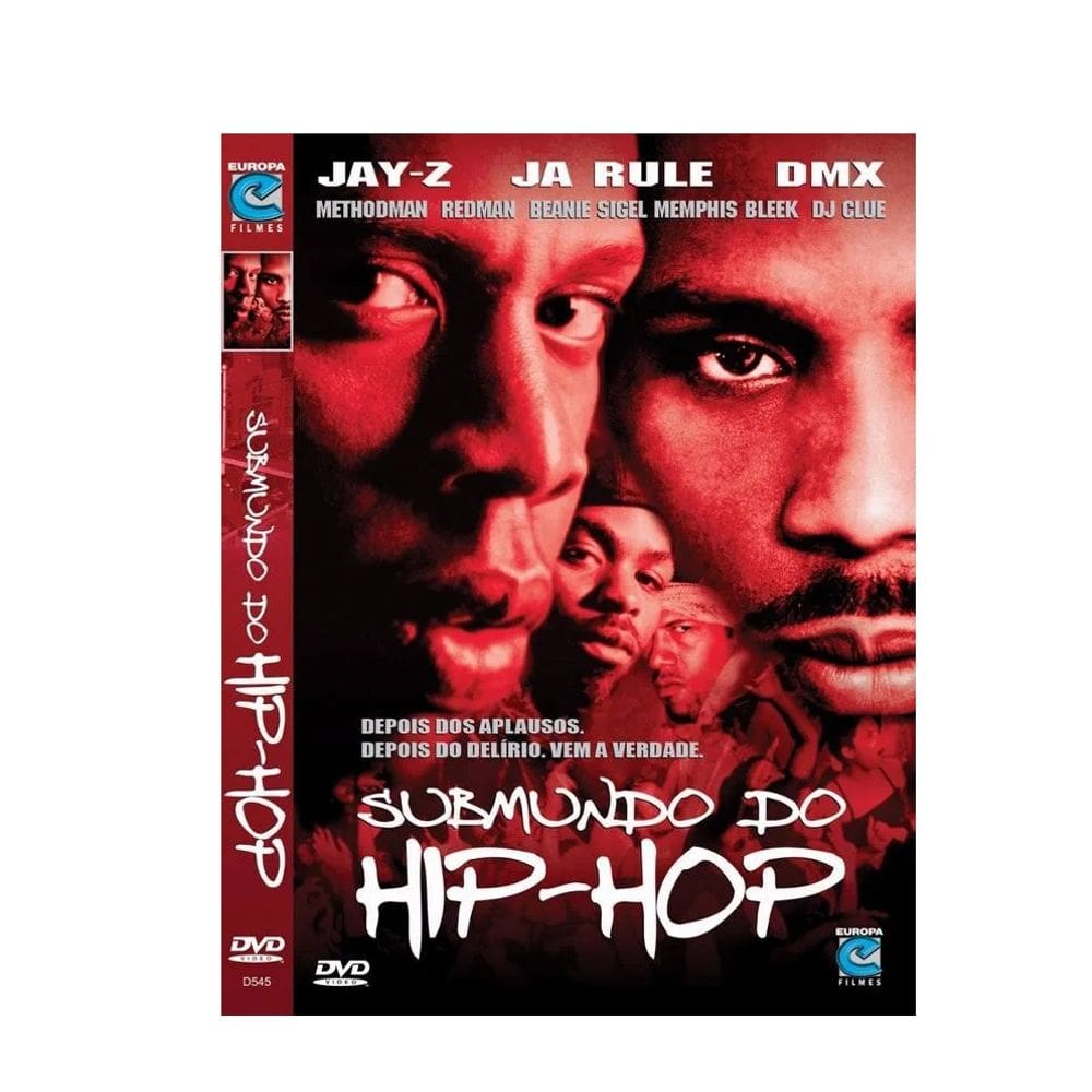 DVD Submundo Do Hip-Hop - EUROPA