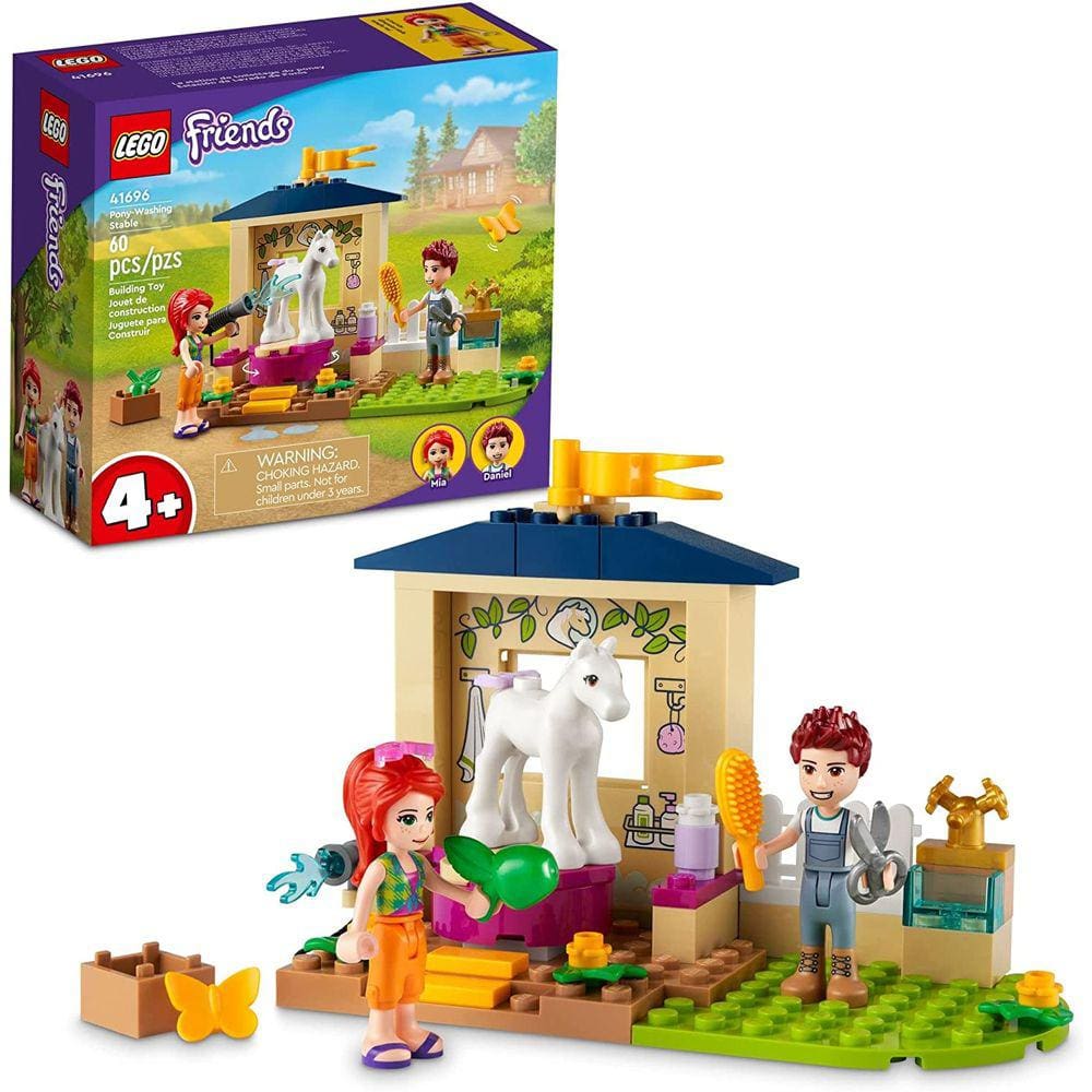 LEGO Friends - Estábulo de Banho do Pônei 41696