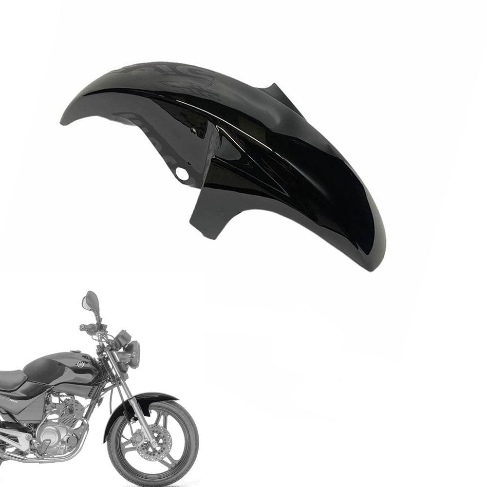 Paralama Dianteiro YBR 125 2002 à 2008 Preto