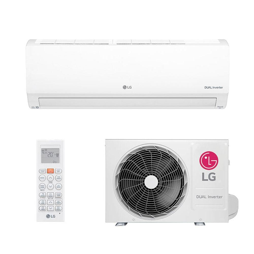 Ar Condicionado Split Hw Inverter LG Dual Voice UV Nano 9000 Btus ...