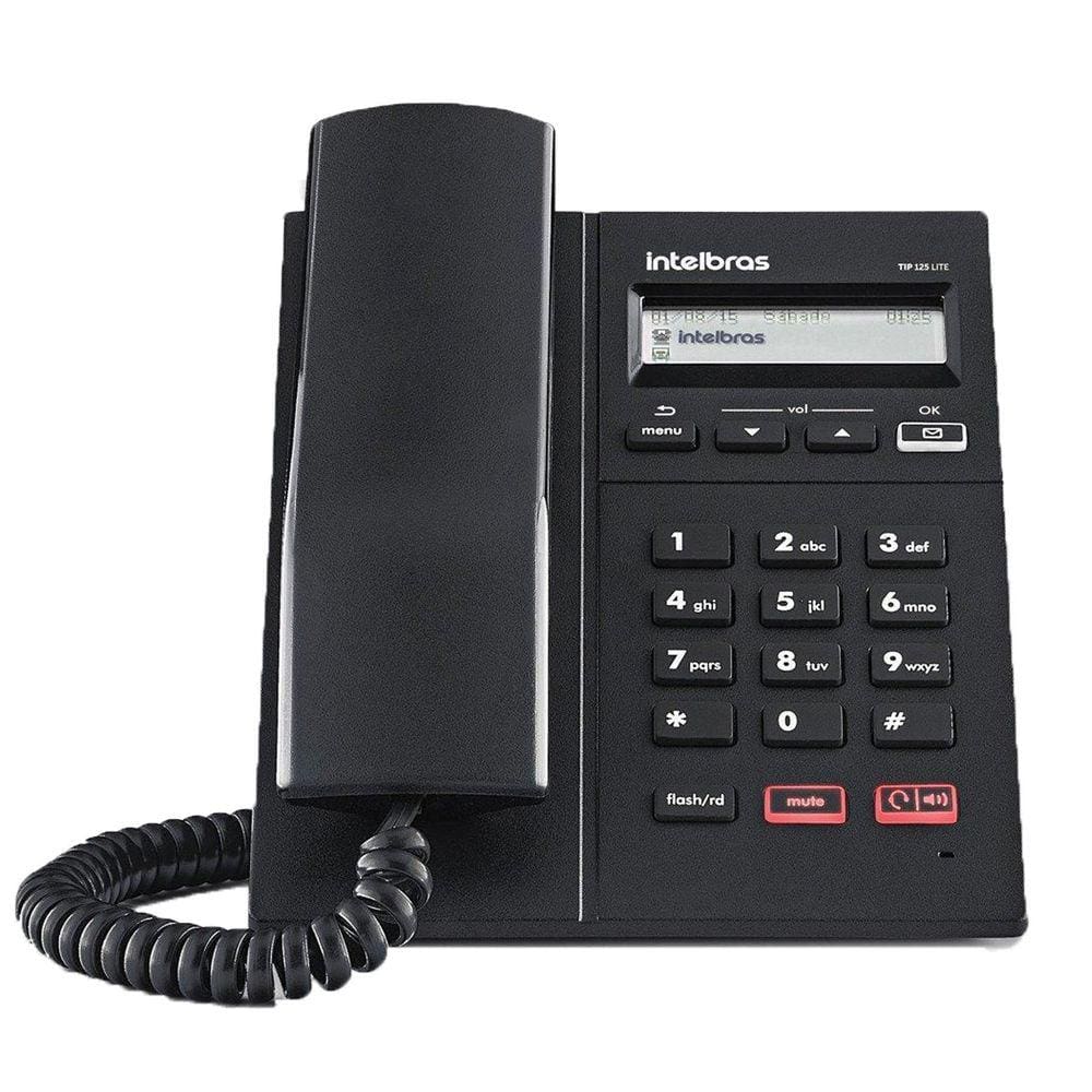 Telefone Ip Tip 125 Lite Intelbras