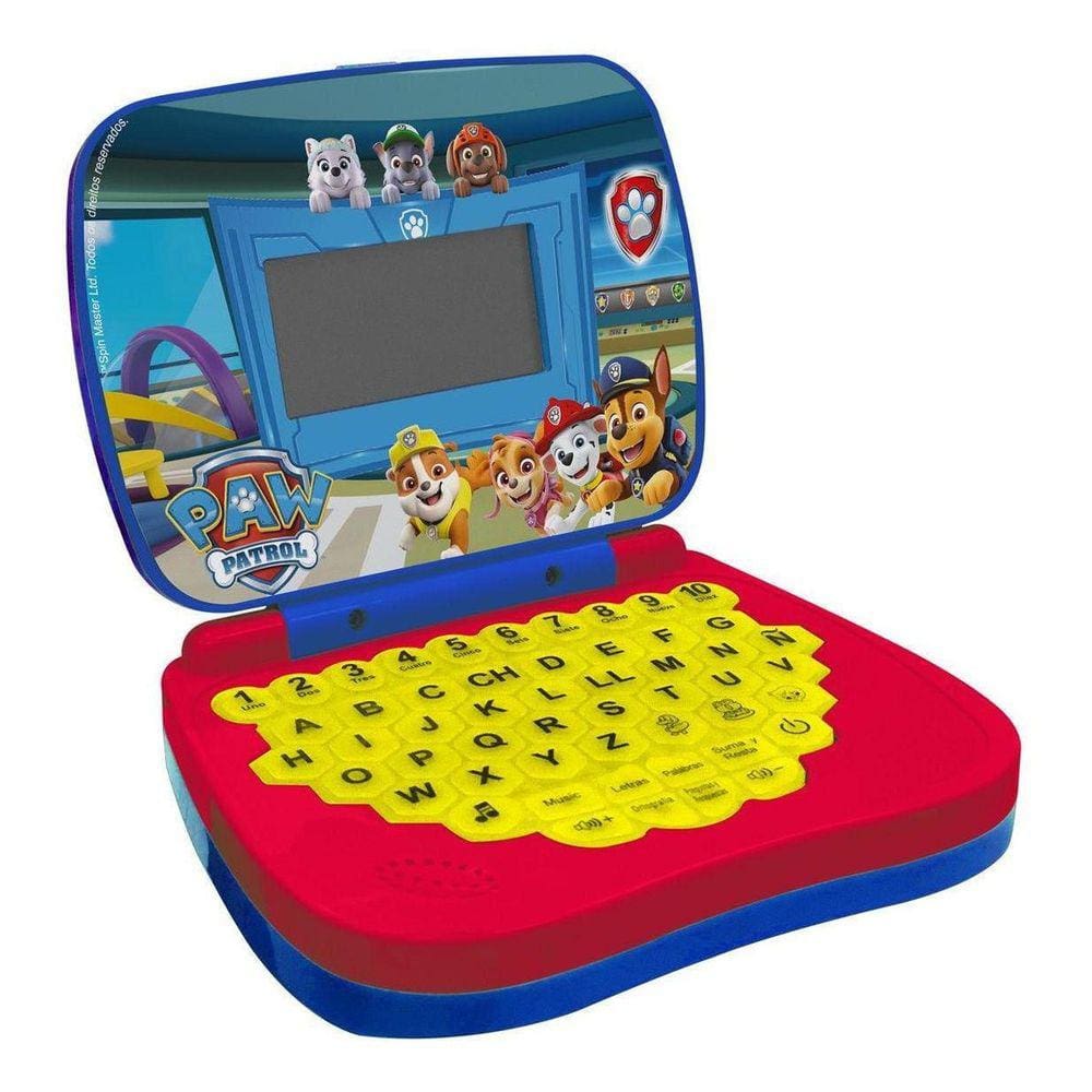 Laptop Infantil Educativo Bilíngue Candide Patrulha Canina