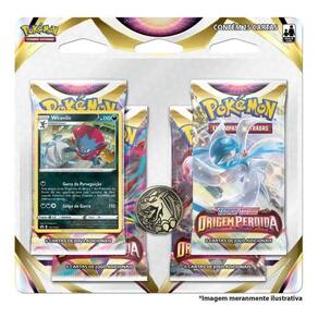 Pokemon Blister Triplo Evoluções Em Paldea Jogo de Cartas Copag 41118