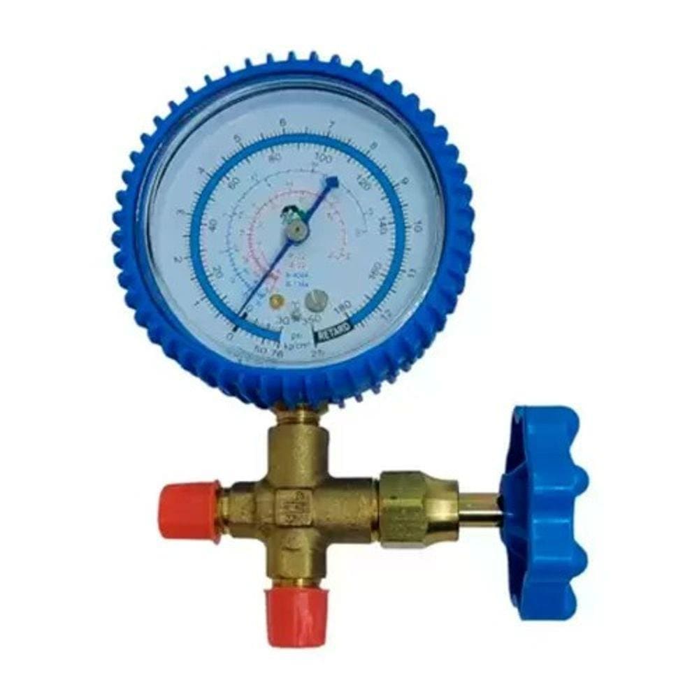 Manifold de Baixa 1 Via R-12" R-22" R-134"A R-404"A - EcoTools