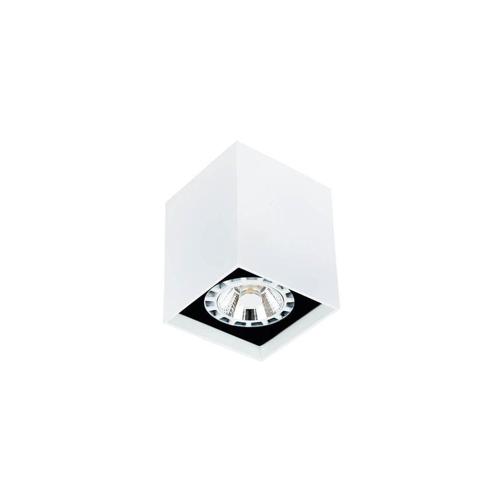 Spot de Sobrepor Newline Cube AR70 GU10 Bivolt Branco e Preto