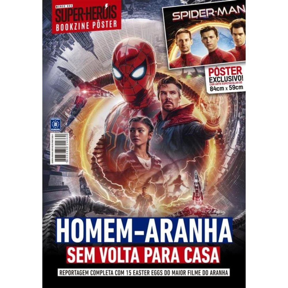 Superposter Mundo Dos Super-Herois - Homem-Aranha - Sem Volta Para Casa - Arte C