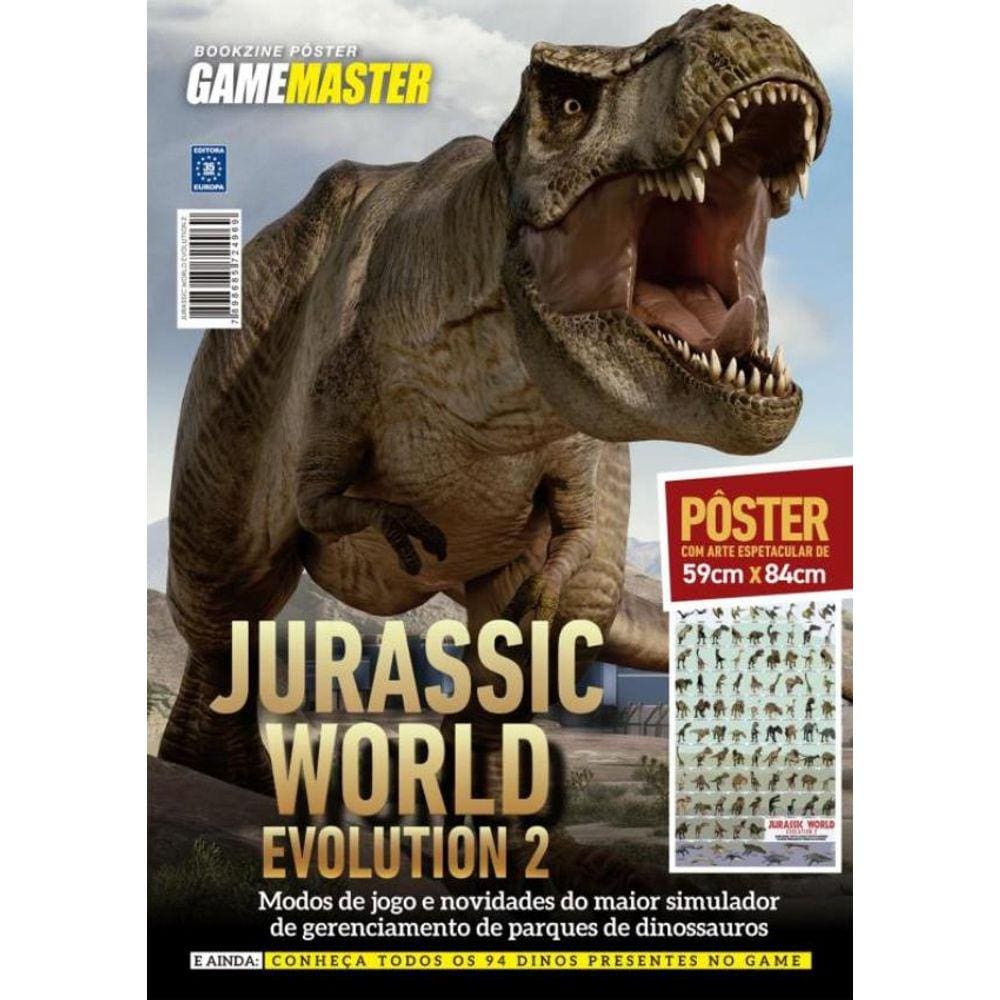 Superposter Game Master - Jurassic World Evolution 2