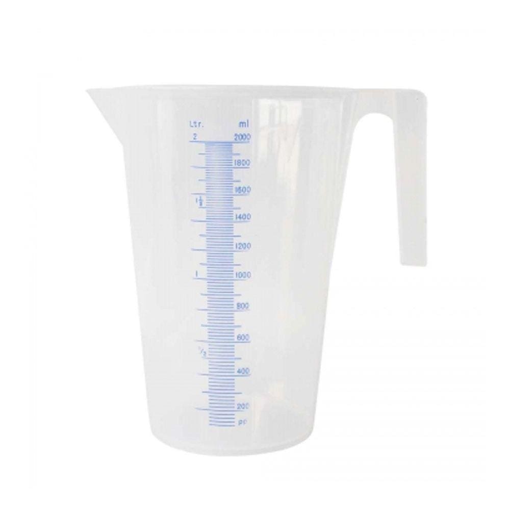 Jarra Polipropileno Branca 2L C/ Escala Alto Relevo Bremen 2164