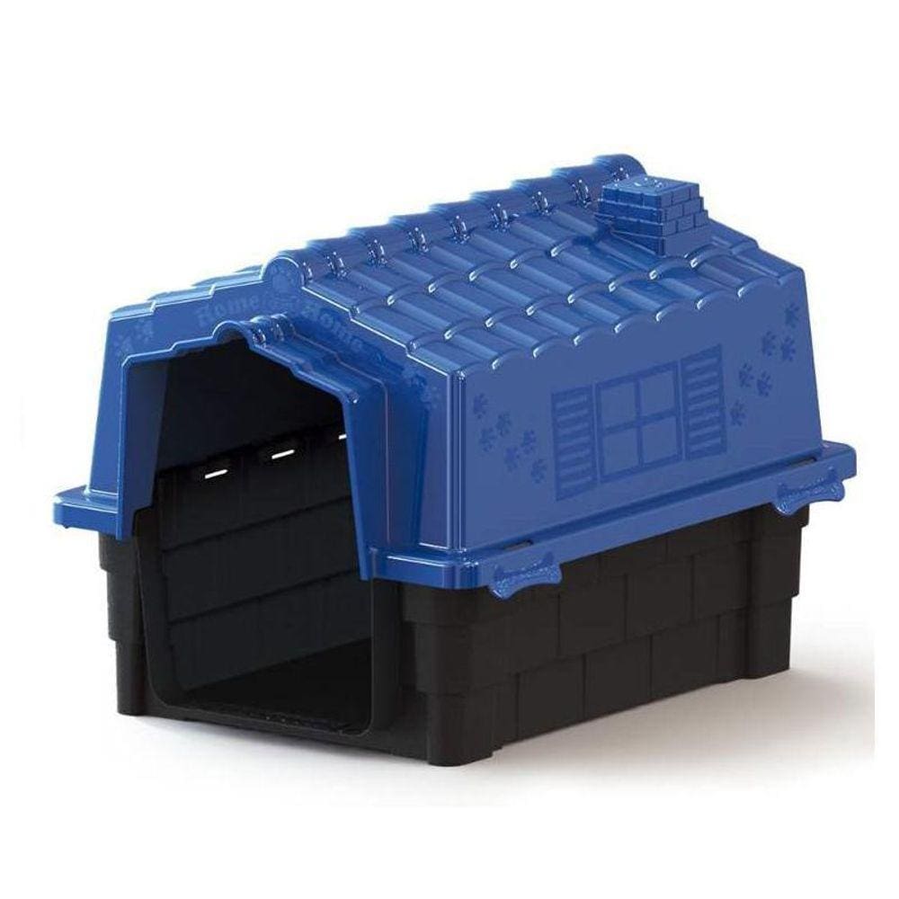 Casinha Para Cães Evolution Pet Injete N3 Azul