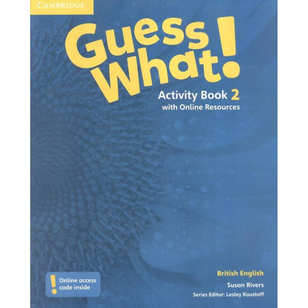 Guess What! 2 Ab With Online Resources - British