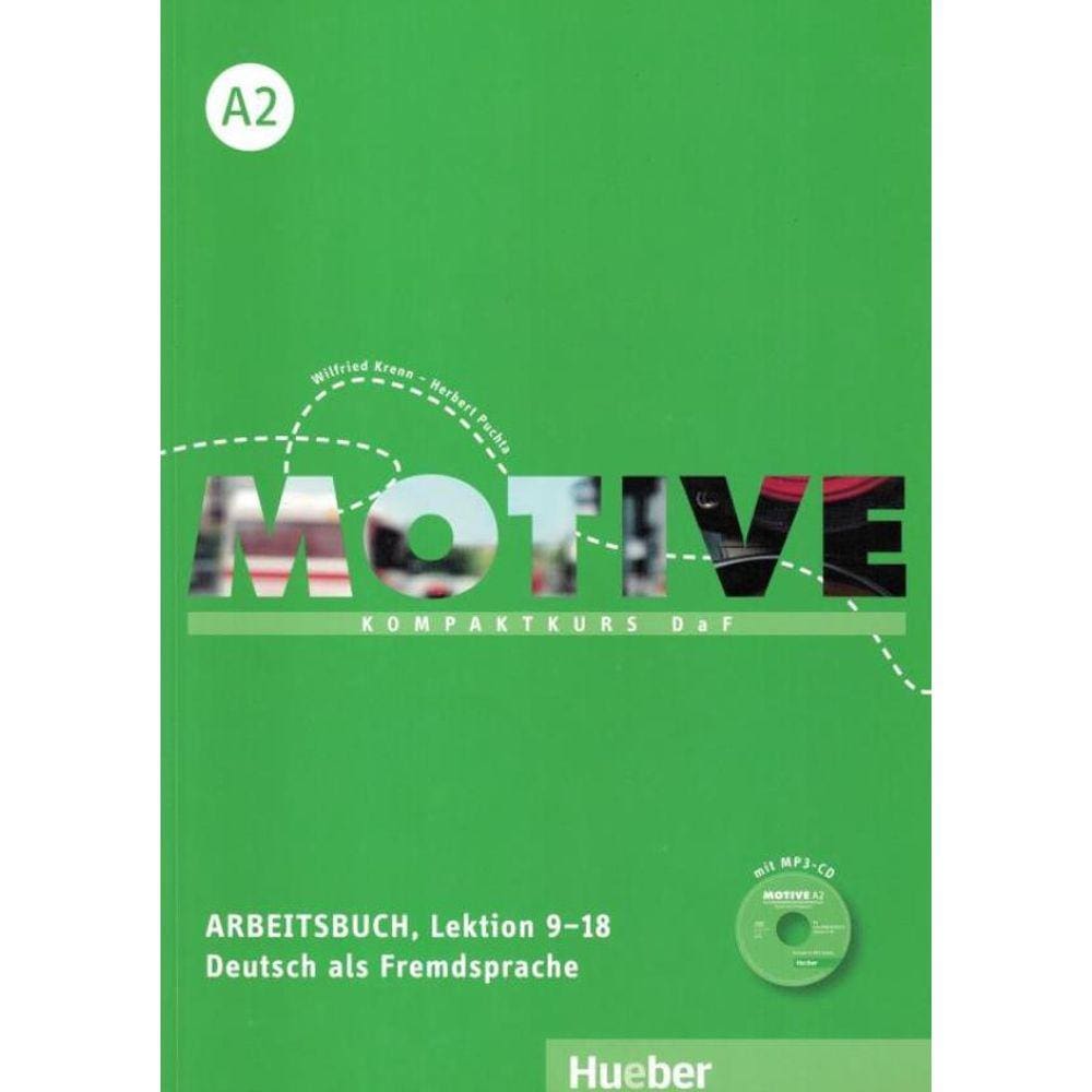 Motive A2 Arbeitsbuch Lektion 9-18 Mit Mp3-Audio-Cd