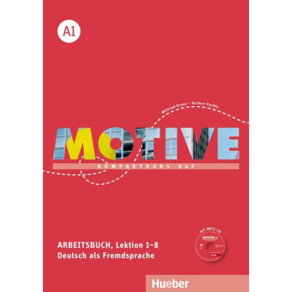 Motive A1 Arbeitsbuch Lektion 1-8 Mit Mp3-Audio-Cd
