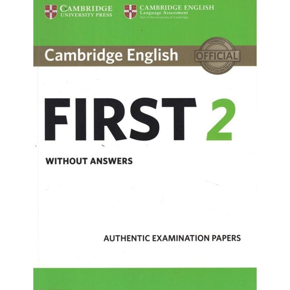 Cambridge English First 2 Sb Without Answers