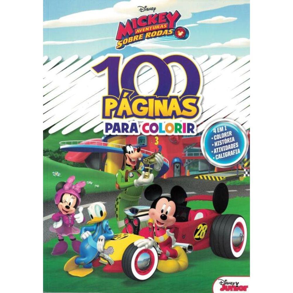 100 Paginas Para Colorir - Mickey