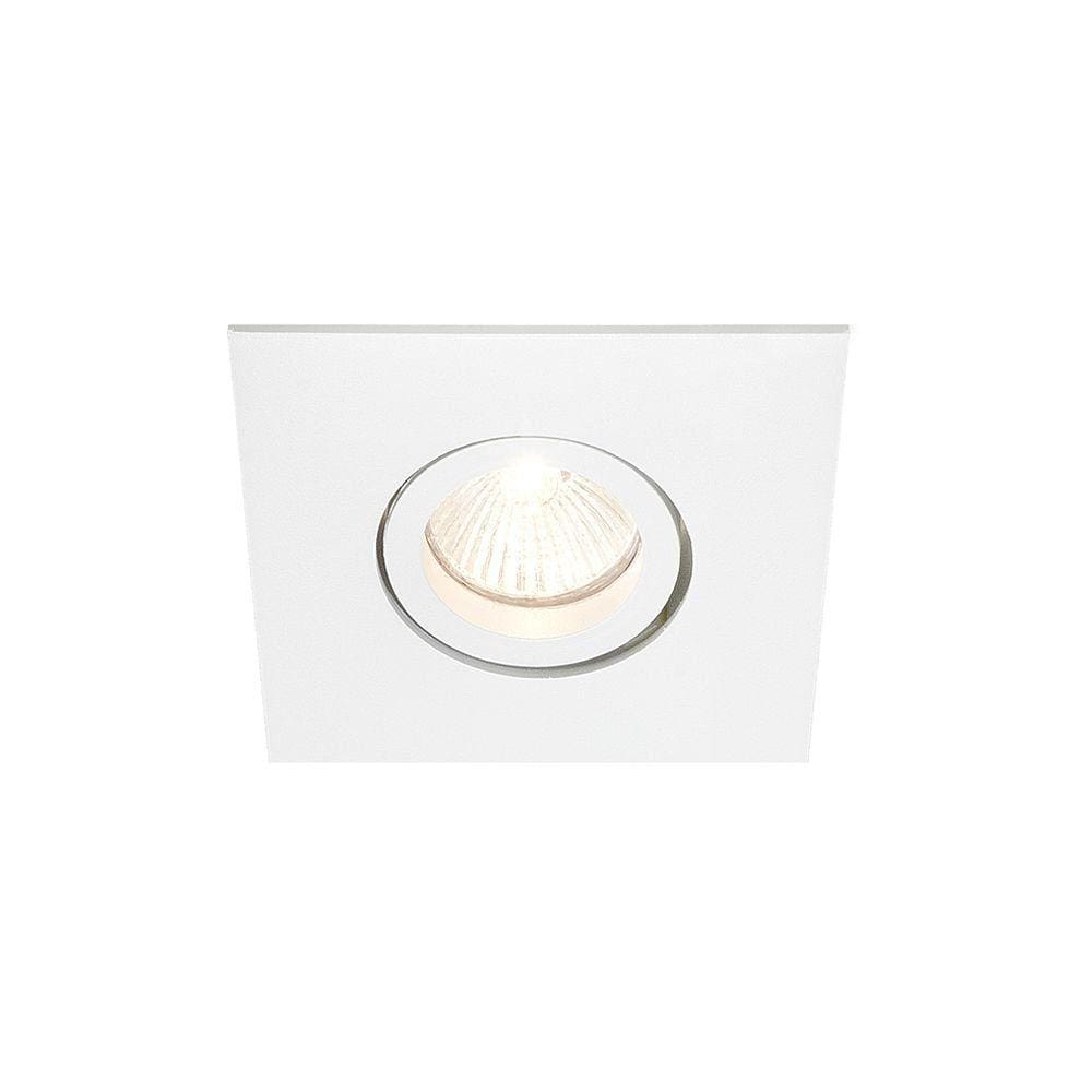 Spot de Embutir Newline Lisse II Quadrado Par 30 E27 Bivolt Branco