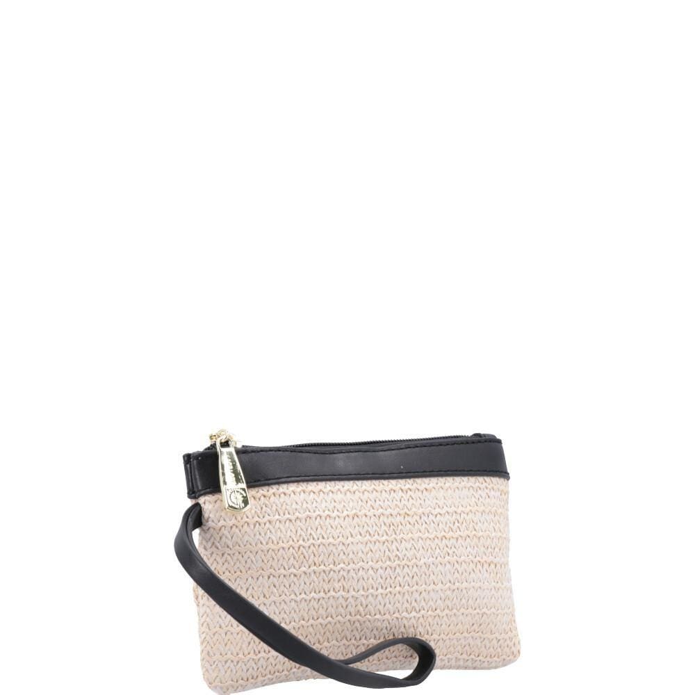 Bolsa Shoulder Bag em Ráfia