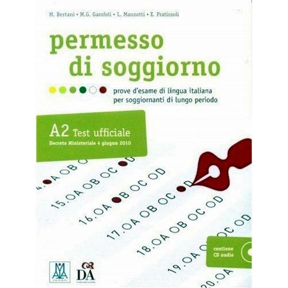 Permesso Di Soggiorno A2 - Libro + Audio Online