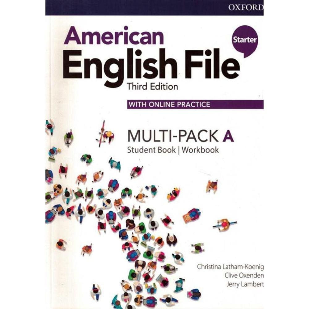 American English File Starter A - Multi-Pack - 3Rd Ed