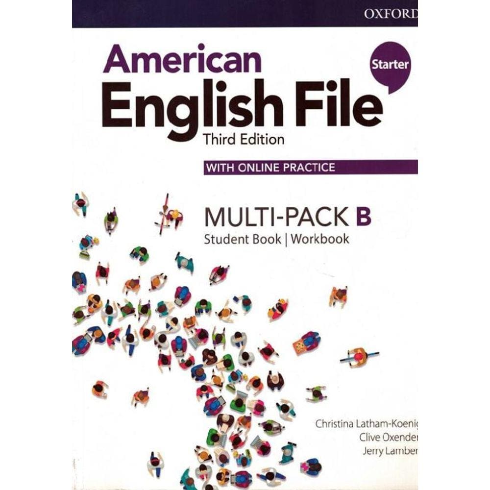 American English File Starter B - Multi-Pack - 3Rd Ed
