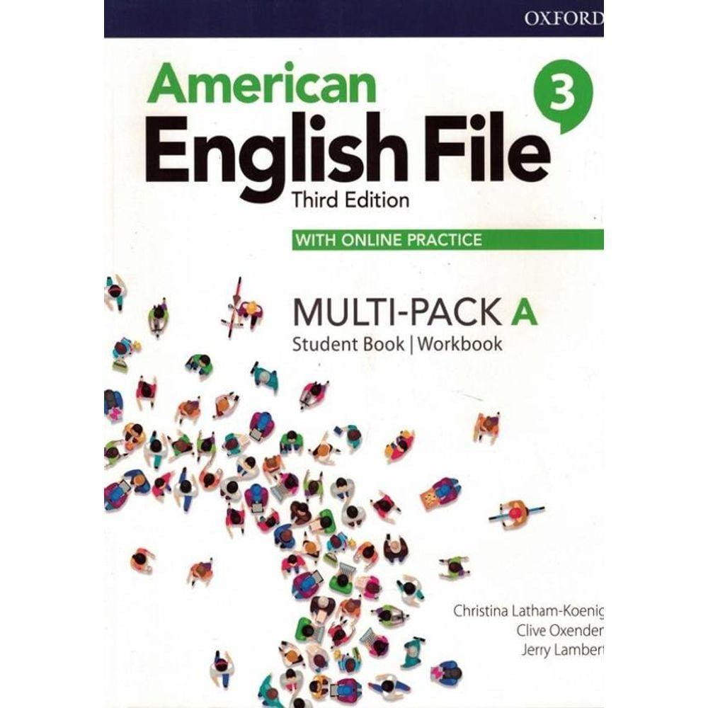 American English File 3A Sb/Wb Multi-Pack With Online Practice - 3Rd Ed