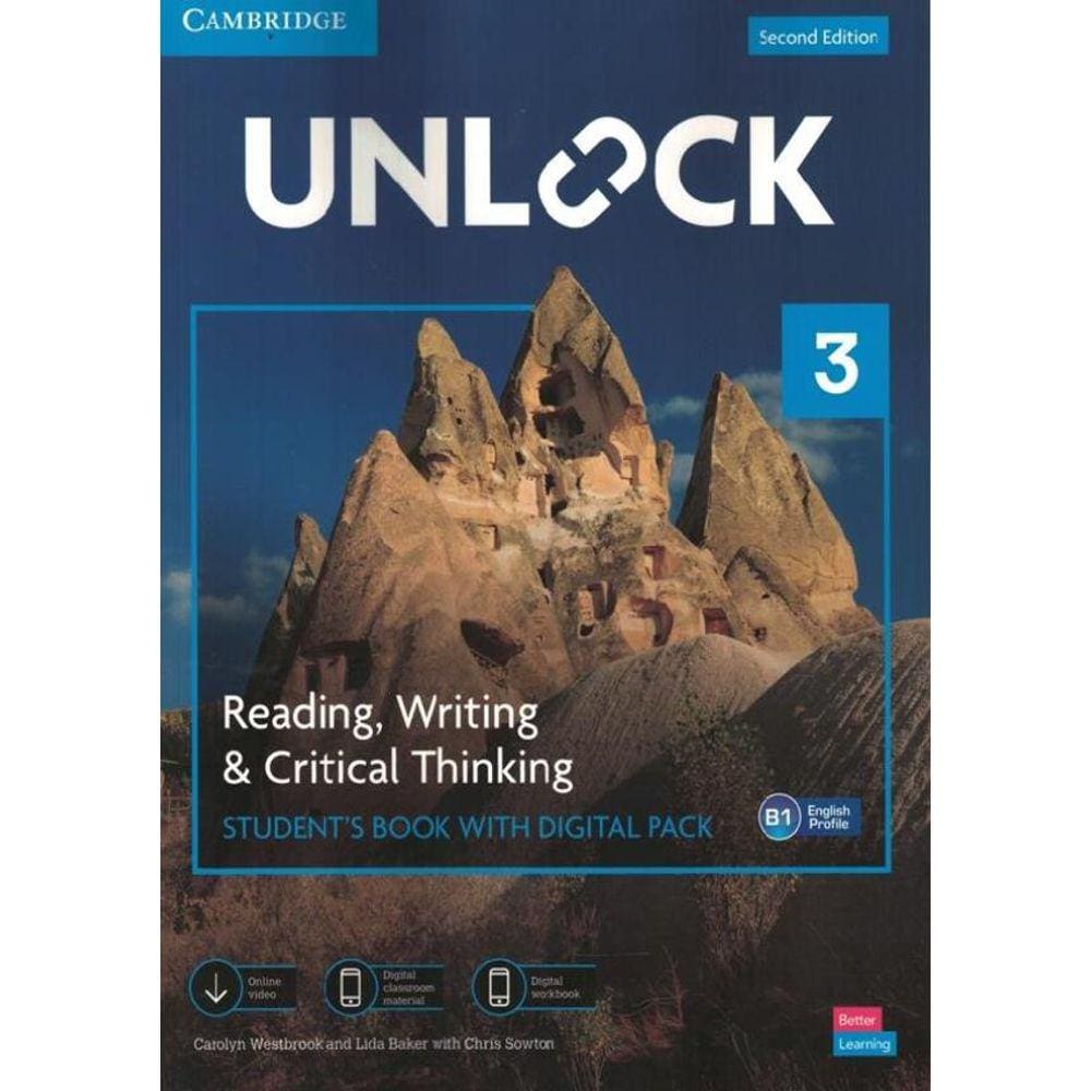 Unlock 3 - Reading, Writing And Critical Thinking Sb With Digital Pack - 2Nd Ed