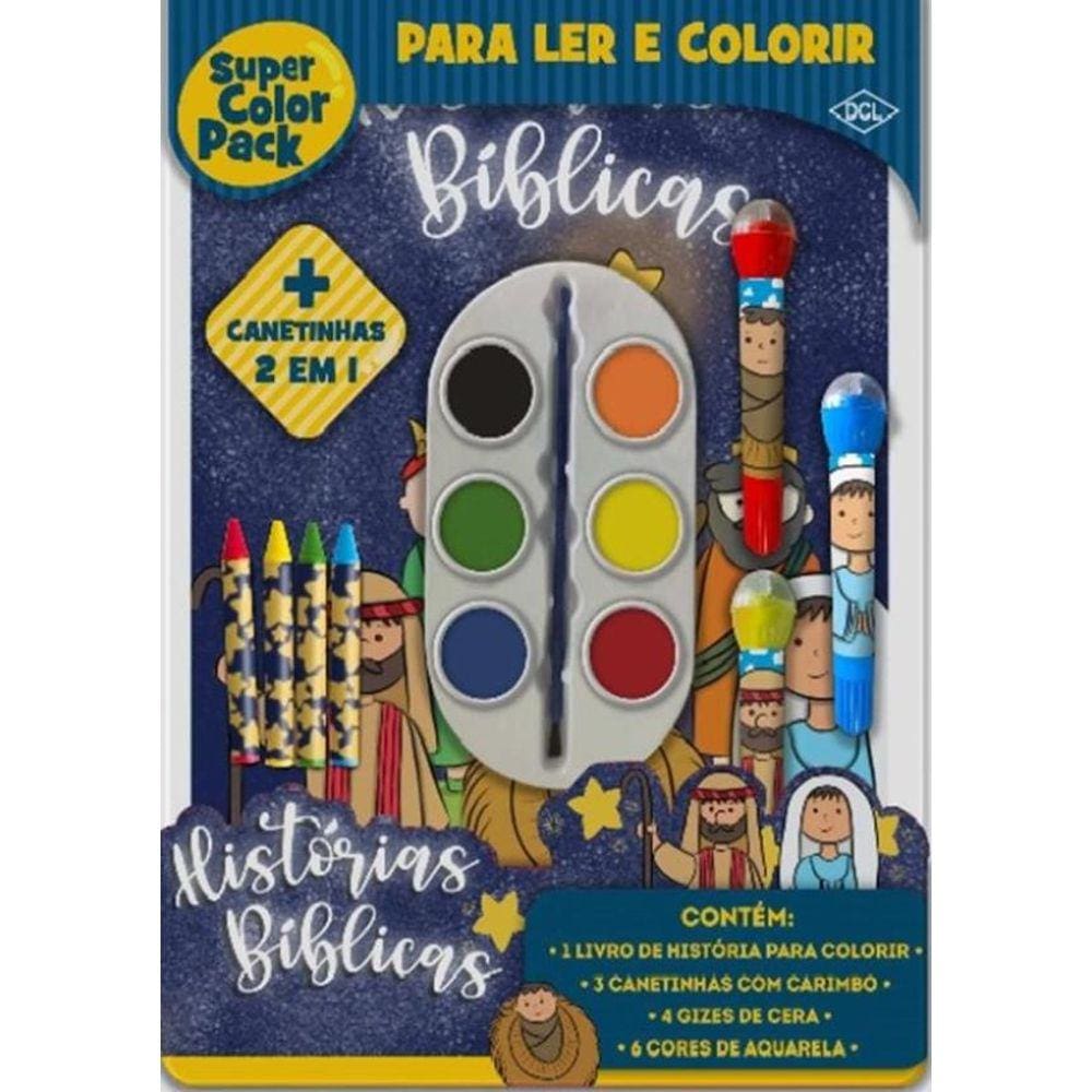 Super Color Pack - Historias Biblicas