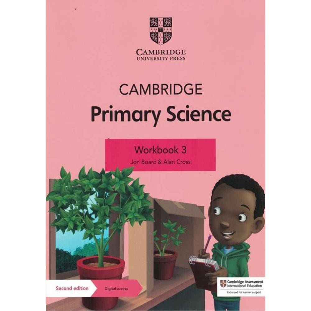 Cambridge Primary Science Workbook 3 With Digital Access 1 Year 2Ed