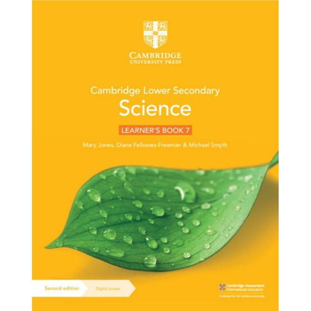 Cambridge Lower Secondary Science Learners Book 7 With Digital Access - 2Nd Ed