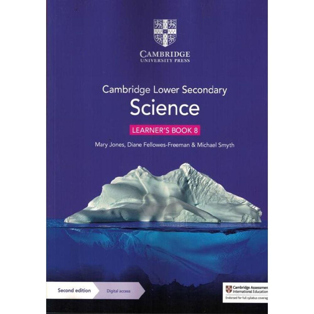 Cambridge Lower Secondary Science Learners Book 8 With Digital Access - 2Nd Ed