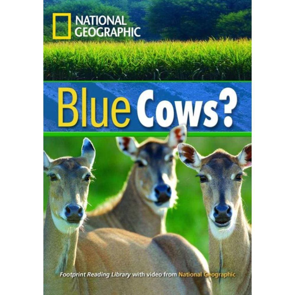 Blue Cows? - With Multi-Rom - American English - Level 4 - 1600 B1