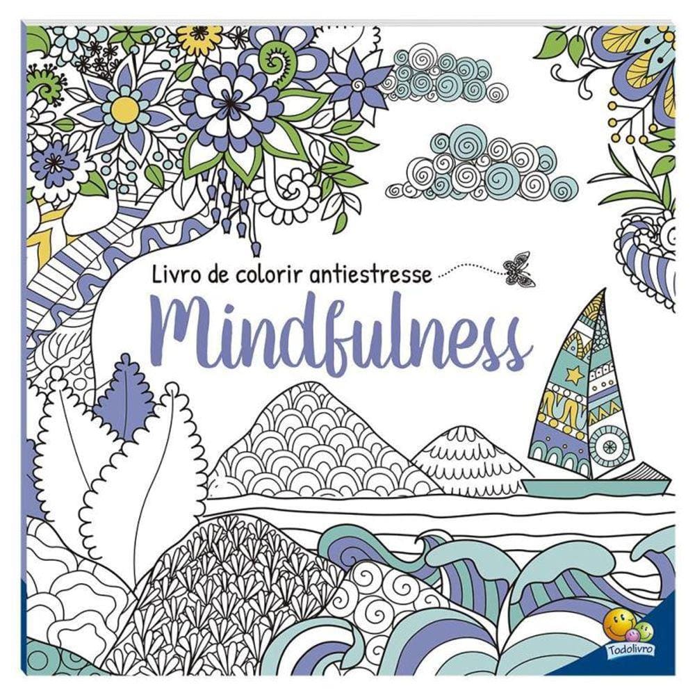 Livro De Colorir Antiestresse - Mindfulness