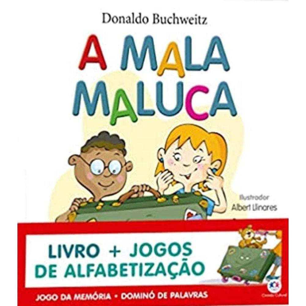 Mala Maluca - Livro + Jogos De Alfabetizacao