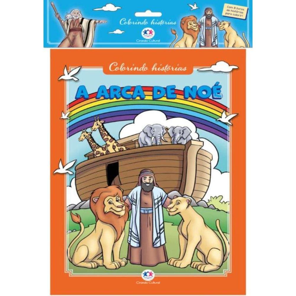 Kit Colorindo Historias - Historias Biblicas