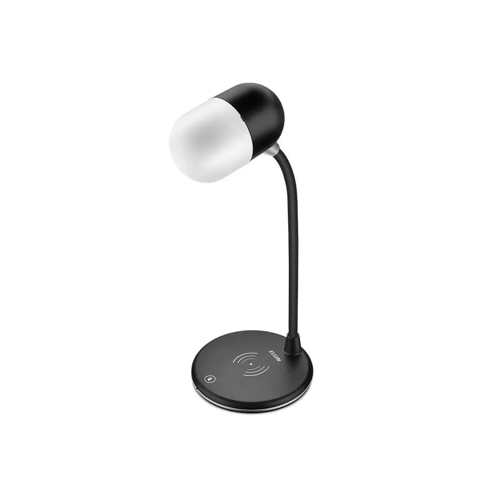 Luminaria Mesa Led Carregador S/ Fio Indução Lumi Play Elgin