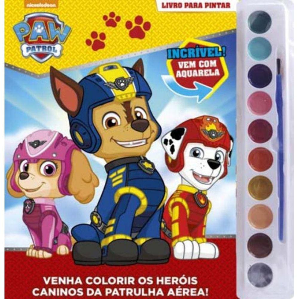 Patrulha Canina - Livro Para Pintar - 04Ed/21