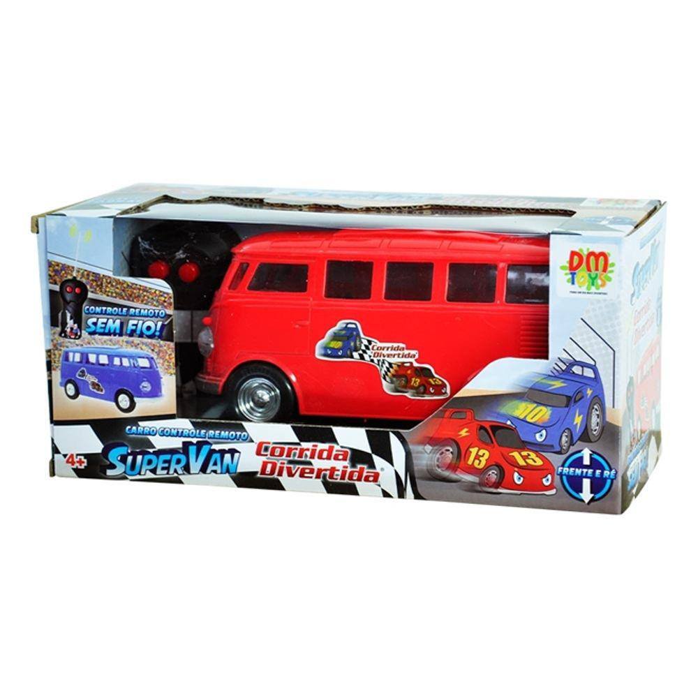 Carro Controle Remoto Corrida Hype Speed Vermelho - Bbr Toys