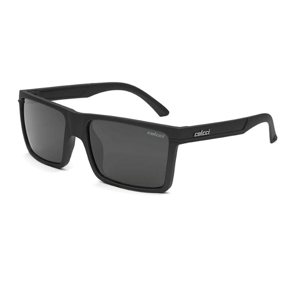 Óculos Solar Colcci Adam C0155a1403 Preto Fosco Lente Cinza Polarizada