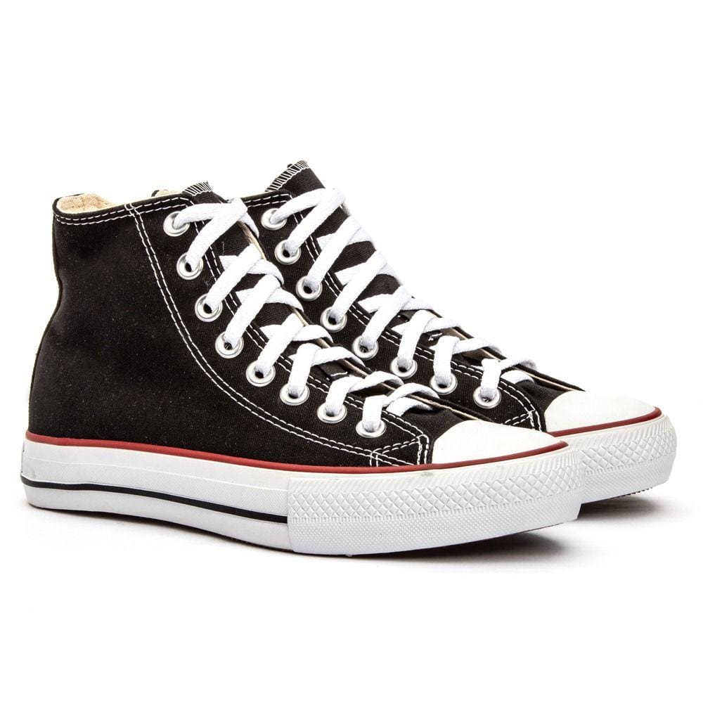 Loja Edr - Tênis Converse All Star Cano Alto - Preto/Preto - lojaedr