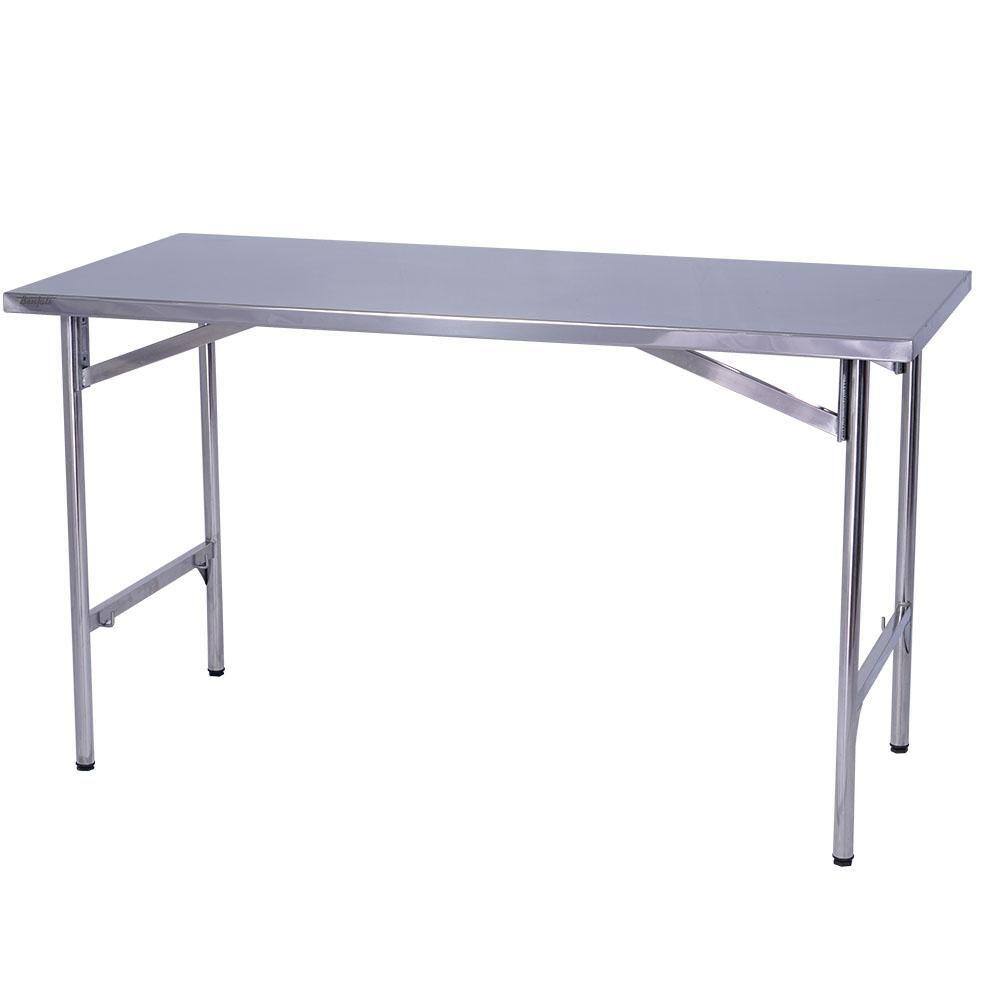 Mesa de Manipulação Inox 60X60CM Benfati TB 1 1/4” Sem Paneleiro