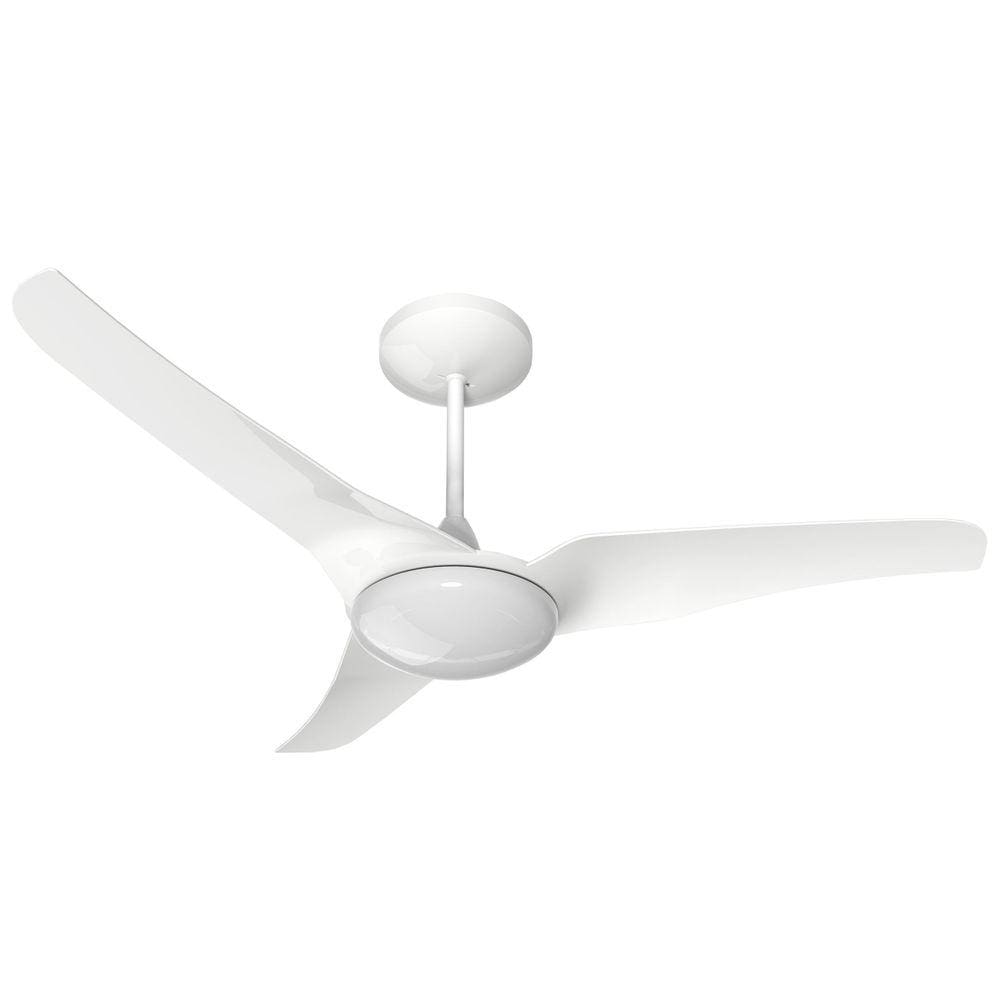 Ventilador De Teto Aliseu Slim Branco Com Controle De Parede