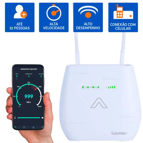 Modem Aquário MD4000 branco Extra