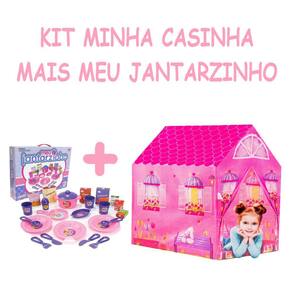 Jogo De Cozinha Menina 7 8 9 Anos + Meu Jantarzinho Big Star - Big