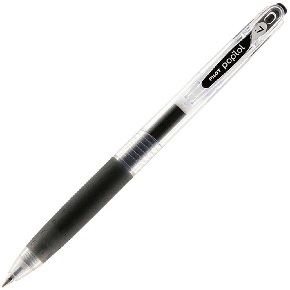 Caneta Retrátil Emborrachada Bl-Pl-7 Pop Lol 0.7Mm Preto