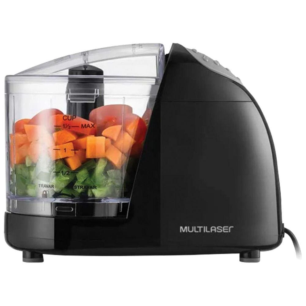 Mini Processador 350Ml 100W Laminas Em Inox Preto Ce076 127