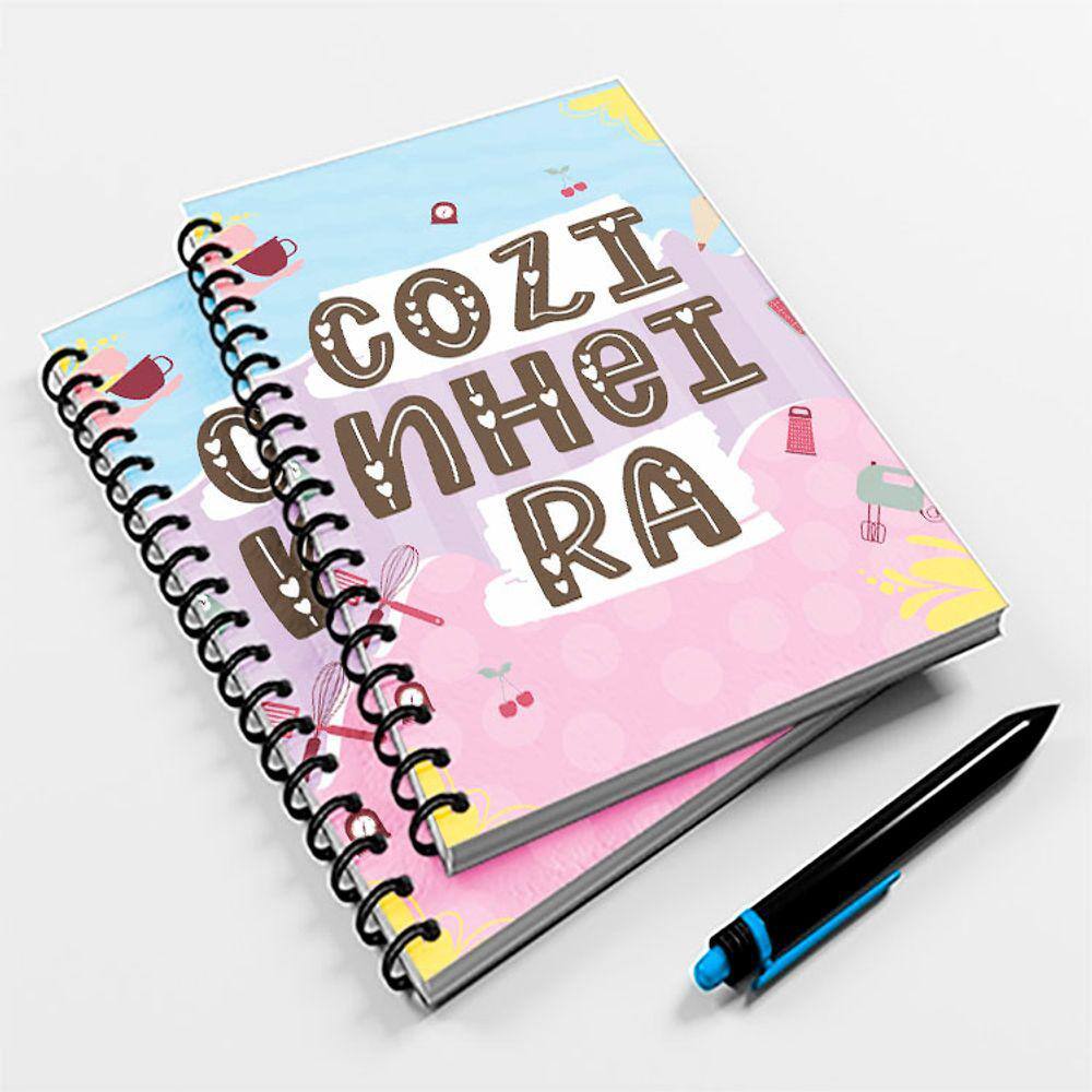 Caderno Universitário Color 96fls Profissão Cozinheira