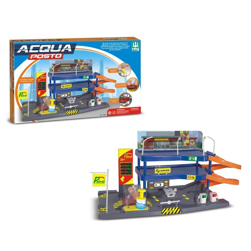 Acqua Posto Lava Rápido - Nig Brinquedos