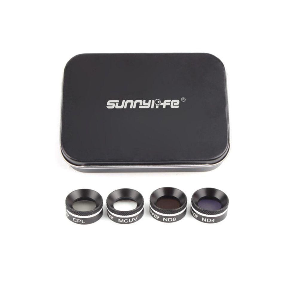 Conjunto 4 Filtros para Drone DJI Mavic Air ND4 ND8 MCUV CPL Sunnylife