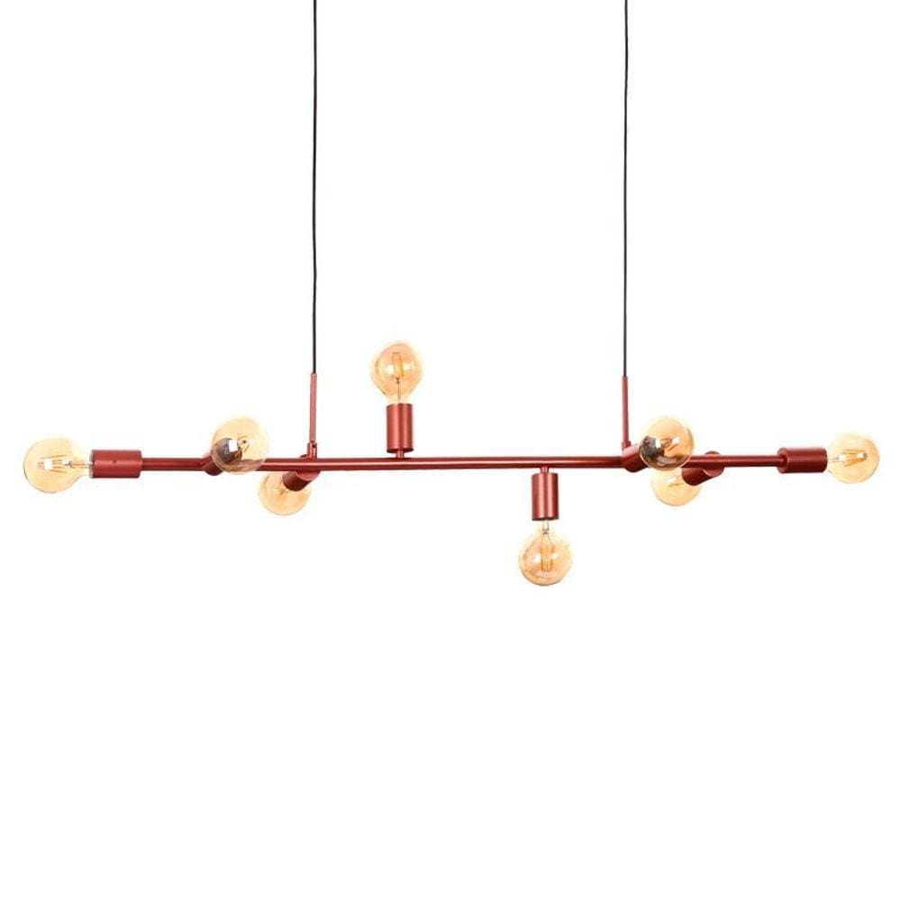 Lustre Pendente Quality Spine 1607 E27 Bivolt Cobre